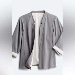 Kenzie 2x Gray Martha Notched Collar Blazer